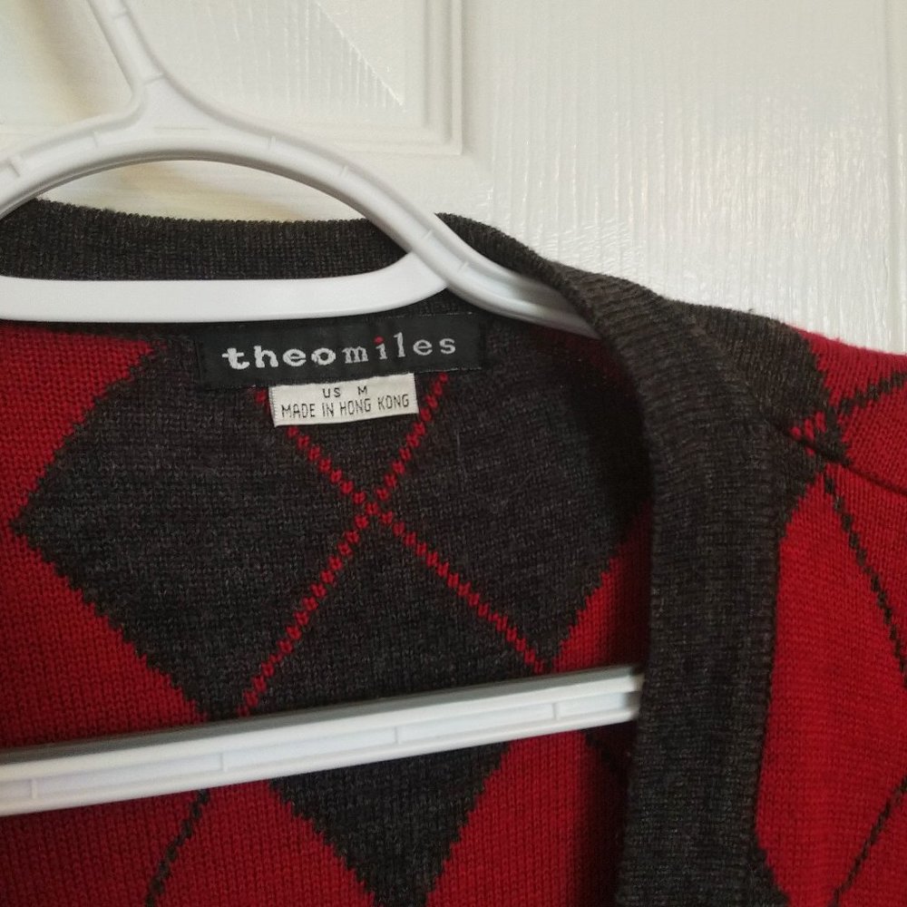 90s | VINTAGE!  WOOL Blend!   Long CARDI and SKIRT SET  L OUTSTANDING CONDITION! - Picture 7 of 10